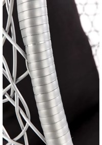 Scaun suspendat Eggy, negru