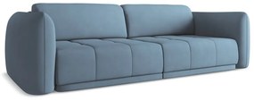 Canapea albastru-deschis 210 cm Hoku – Makamii