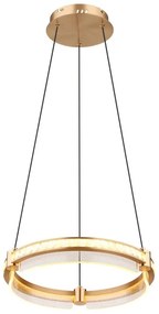 Lustra LED suspendata design circular cu telecomanda BLONDIE