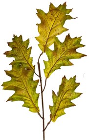 Creanga cu frunze artificiale Siena 45cm, Galben