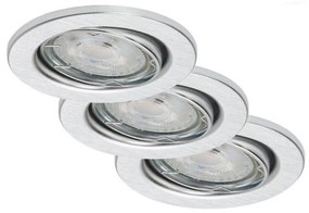 SET 3x corp de iluminat LED dimabil pentru baie Briloner 7149-039 1xGU10/5W/230V IP23