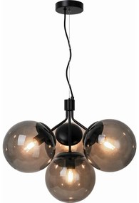 Lustră pe cablu Nordlux IVONA 4xE27/28W/230V negru