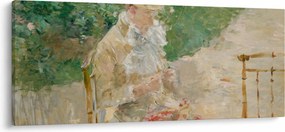 Tablou - Berthe Morisot, Young Woman Knitting, reproducere (120x50 cm)