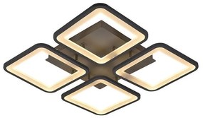 Lustră LED dimabilă aplicată LED/85W/230V 3000-6500K + telecomandă