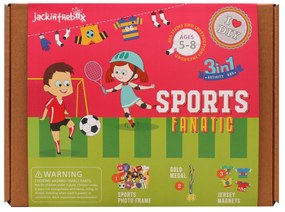 KIT CREATIE 3-IN-1 IUBITORI DE SPORTURI - JACK IN THE BOX (JK10023)