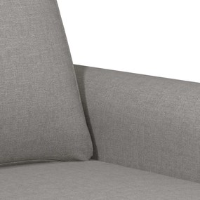 Canapea cu 2 locuri, gri deschis, 140 cm, material textil Gri deschis, 172 x 77 x 80 cm