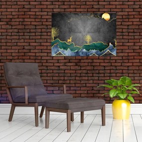 Tablou - Munții (90x60 cm)