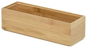 Organizator Compactor Bamboo Box 22,5 x 7,5 x 6,5 cm, lemn natural