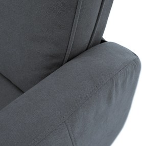 Fotoliu rotativ de relaxare, gri, MEKENZI