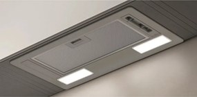 Hota de bucatarie incorporabila Elica Era GR 52, 81 W, 52 cm, Clasa C, 224 m³/h, Iluminare LED, Argintiu