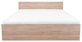 Pat dublu Miami fără cadru de pat 180x200 cm stejar sonoma-stejar sonoma