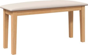 vidaXL Bancă 90 cm din lemn masiv cauciuc