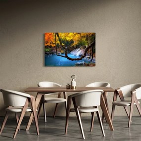 Tablou - Cascade din Asia (90x60 cm)