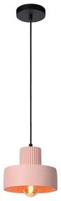 Lustră pe cablu OPHELIA 1xE27/40W/230V d. 20 cm roz Lucide 20419/20/66