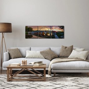 Tablou cu pod (cu ceas) (90x30 cm)