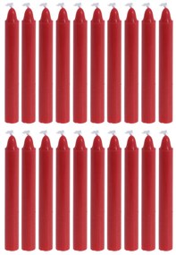 Lumânări de masă din parafină, 10 cm