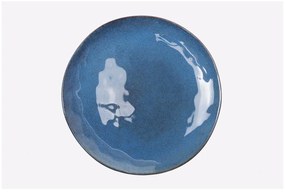 Serviciu de masă 16 buc. albastru închis din gresie Glosia - Bonami Selection