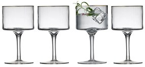 Set 4 pahare pentru gin & tonic Lyngby Glas Palermo, 320 ml