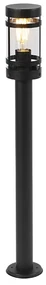 Lampă modernă de exterior neagră 80 cm IP44 - Gleam