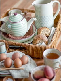 Set 3 suporturi de ouă din gresie ceramică Bloomingville Patrizia