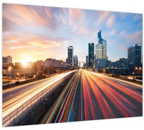 Tablou - Calea marelui oraș (70x50 cm)