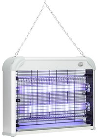 Lampa pentru insecte si tantari Outsunny, 20W cu lumina LED UV, 39x8x28cm | Aosom RO