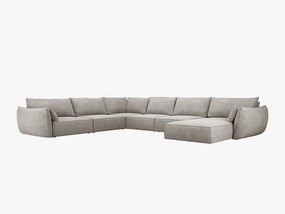 Coltar 8 locuri Kaelle chenille L384 cm