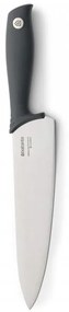 Cutit de bucatar Brabantia Tasty+ 1001163, 20 cm, Otel calit, Rezistent la zgarieturi si coroziune, Gri inchis