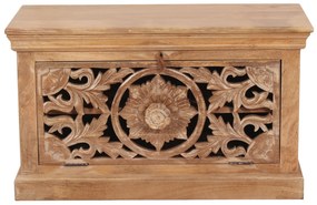 Pantofar din lemn de mango Lakadee 80x40x50 cm, 6 perechi de pantofi