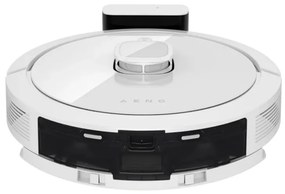 Aspirator robotic AENO ARC0008S, 4000Pa, 5200 mAh, 300m2, Cartografiere, Wi-Fi, Comenzi vocale, Autonomie până la 250 min, Alb