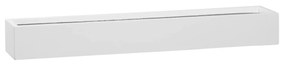 Jardiniera Balcony Slim Low, alb lucios, dimensiuni multiple - PotteryPots Mărime: S - 50 x 15 x 9,5 cm