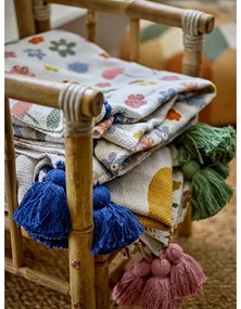 Pătură pentru copii din bumbac reciclat 130x160 cm Cherry – Bloomingville Mini