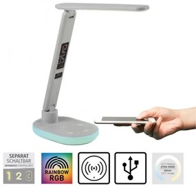 JUST LIGHT. 11018-16 - Lampă de masă reglabilă LED RGBW TINA LED/4W/230V