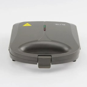 Waffle Maker ELITE EWM-0164, 700W, 6 nivele, Stop, Prăjire uniformă, Oțel inoxidabil, Gri/inox