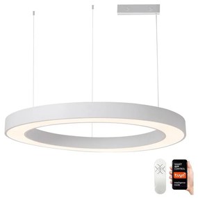 Lustră LED dimabilă Immax NEO 07214L  PASTEL LED/68W/230V alb 95cm Tuya + telecomandă