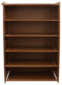 Pantofar din bambus, 6 rafturi, 68*101*28 cm, D179
