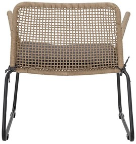 Fotoliu de grădină gri-bej Mundo – Bloomingville