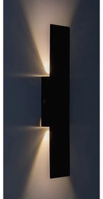 Aplică LED Rabalux 71057 AMPEL LED/6W/230V 3000K negru