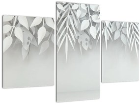 Tablou - Frunze de plasitic (90x60 cm)