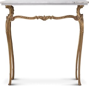 Consola LUX cu blat din marmura alba Fabiola