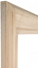 Oglinda dreptunghiulara finisaj natural din lemn de Paulownia, 111x81 cm, Tiziano Rett Bizzotto