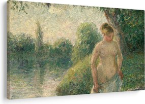 Tablou - Camille Pissarro, The Bather, reproducere (90x60 cm)