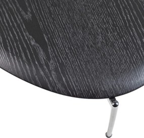 Măsuță de cafea neagră 67x92 cm Kota – WOOOD