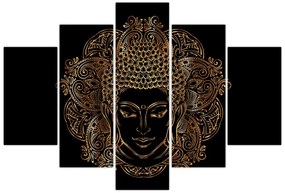 Tablou - Buddha auriu (150x105 cm)
