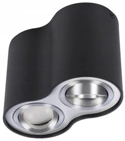 Spot aplicat tavan/plafon stil modern Bross 2 Black/Alu