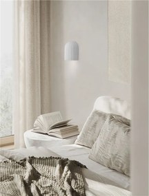 Aplica ambientala decorativa Ghips, AMMOS alba