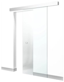 Set usa glisanta sticla RS120, sablat, 85x205x0.8 cm