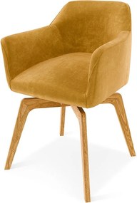 Scaun lemn masiv SCARLET, 62 × 83 × 63 cm