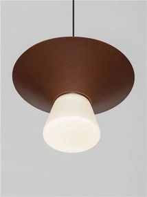 Pendul LED decorativ BARIS Rust Brown 22cm