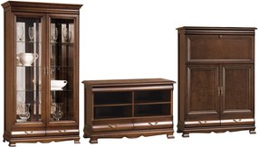 Set lemn masiv nuc Living Harper 3 Piese
